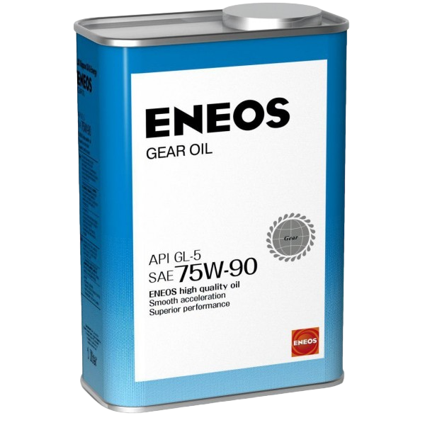 ENEOS Трансмиссионное масло GEAR 75W-90 GL-5, 1л