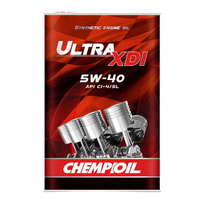 CHEMPIOIL Синтетическое моторное масло Ultra XDI 5W-40 A3; B4/SL; CI-4, 4л