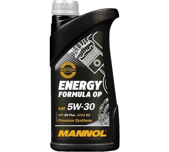 MANNOL Масло моторное синтетическое Energy Formula OP 5W-30 1л