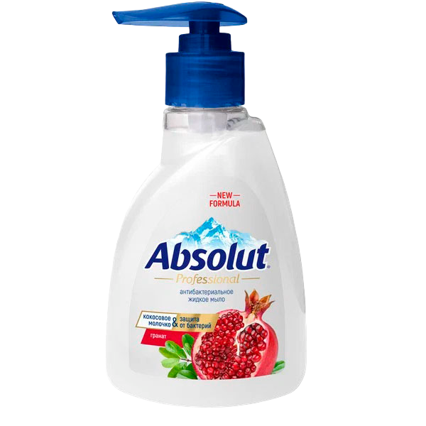 Мыло туалетное жидкое “ABSOLUT” Professional гранат 250г