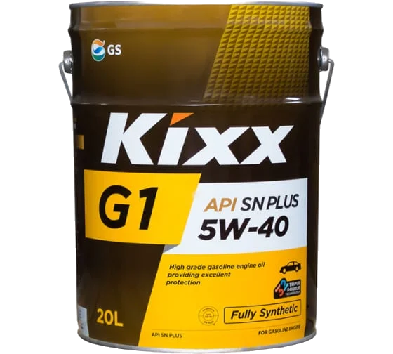 Kixx масло моторное G1 SN Plus 5W-40 синтетическое 20л