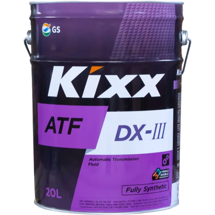 Kixx масло трансмиссионное ATF DX-III 20л