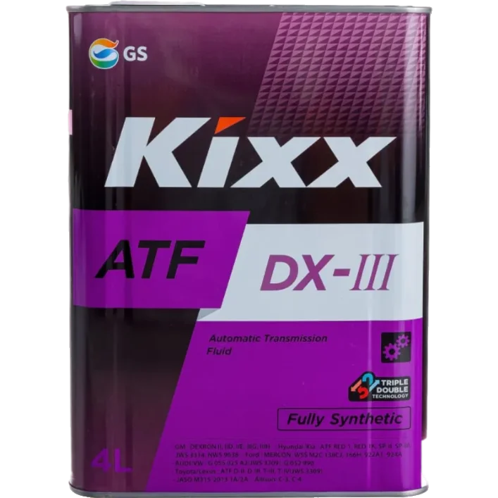 Kixx масло трансмиссионное ATF DX-III 4л