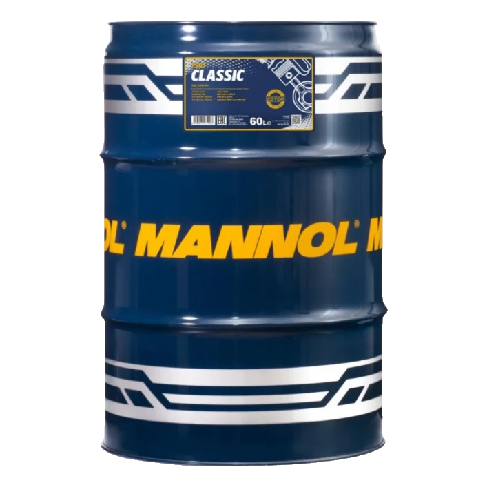 MANNOL  масло моторное полусинтетическое Classic 10W40 API SN/CH-4 ACEA A3/B4 60л