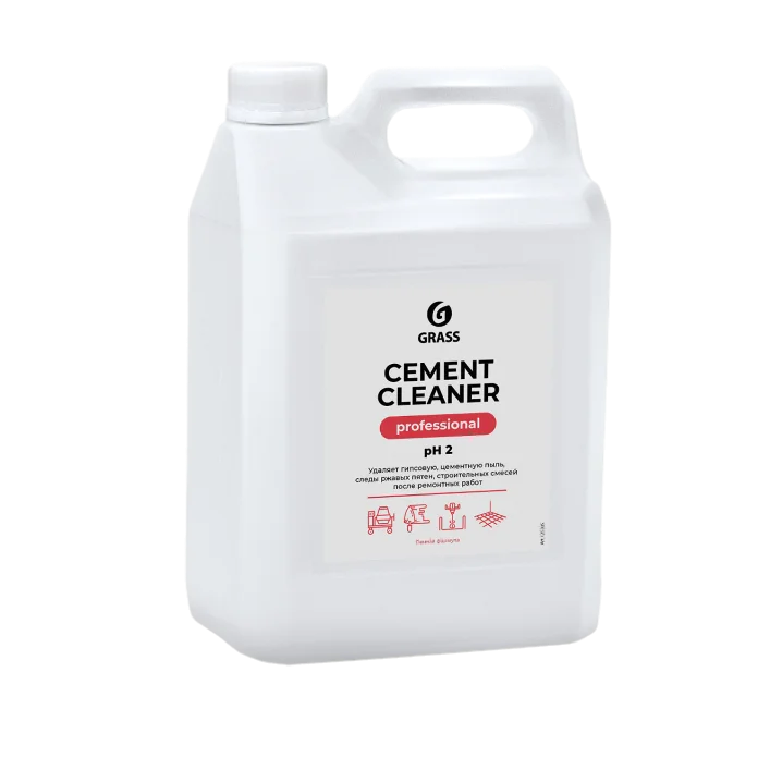 GraSS Очиститель после ремонта CEMENT CLEANER концентрат 5,5кг