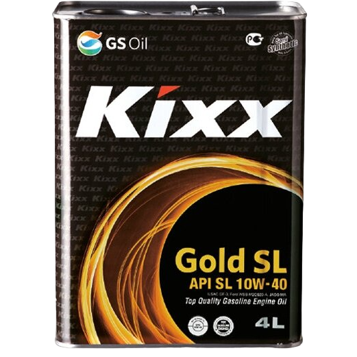 Kixx Масло моторное полусинтетическое G SL 10W-40 Gold SL/CF 10W-40 4л