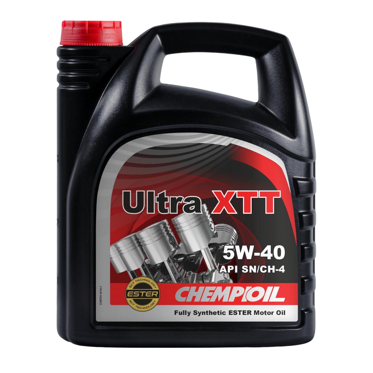 CHEMPIOIL Моторное масло синтетическое Ultra XTT 5W-40 A3; B4/SN; CF, 4л