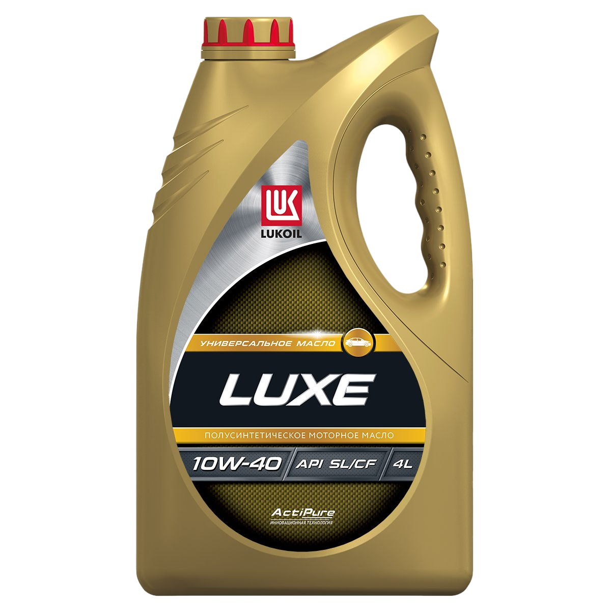 LUKOIL LUXE 10W-40 Масло моторное полусинтетическое 4л