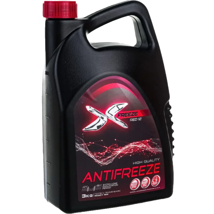 Антифриз X-FREEZE Red 3кг