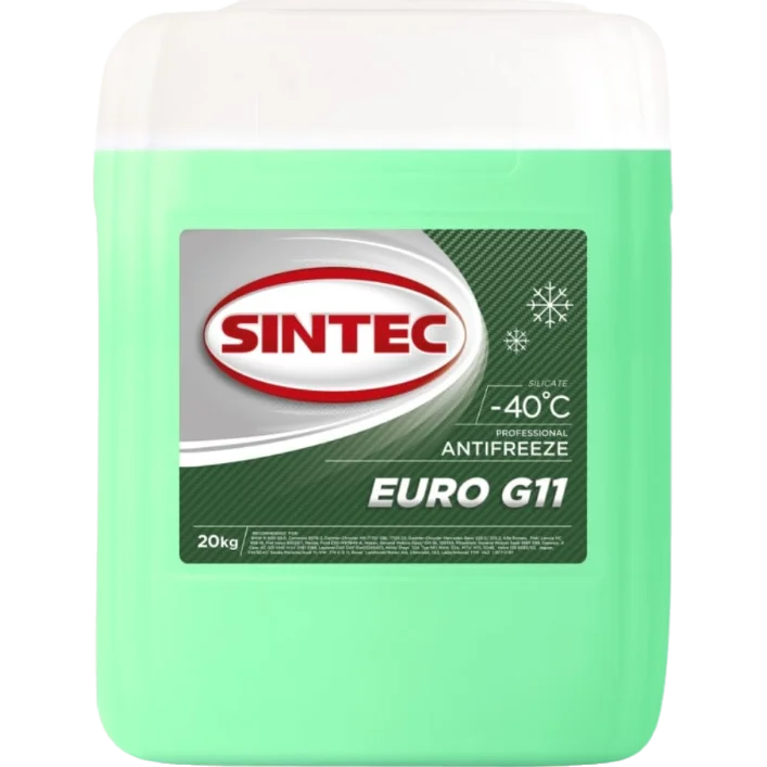 Антифриз Sintec EURO G11 20кг