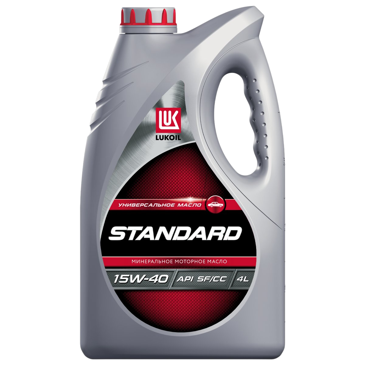 LUKOIL STANDARD 15W-40 Масло минеральное моторное 4л