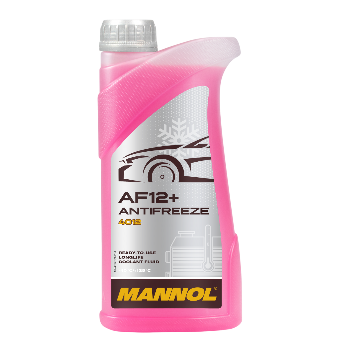 MANNOL Антифриз AF12+ Longlife -40С красный 1л