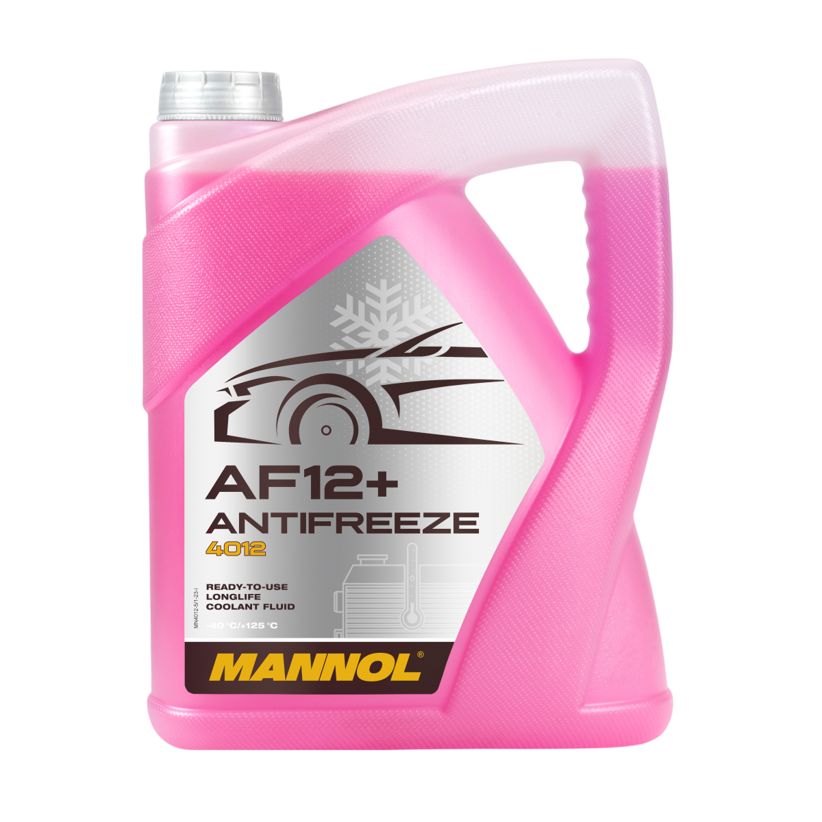 MANNOL Антифриз AF12+ Longlife -40С красный 5л