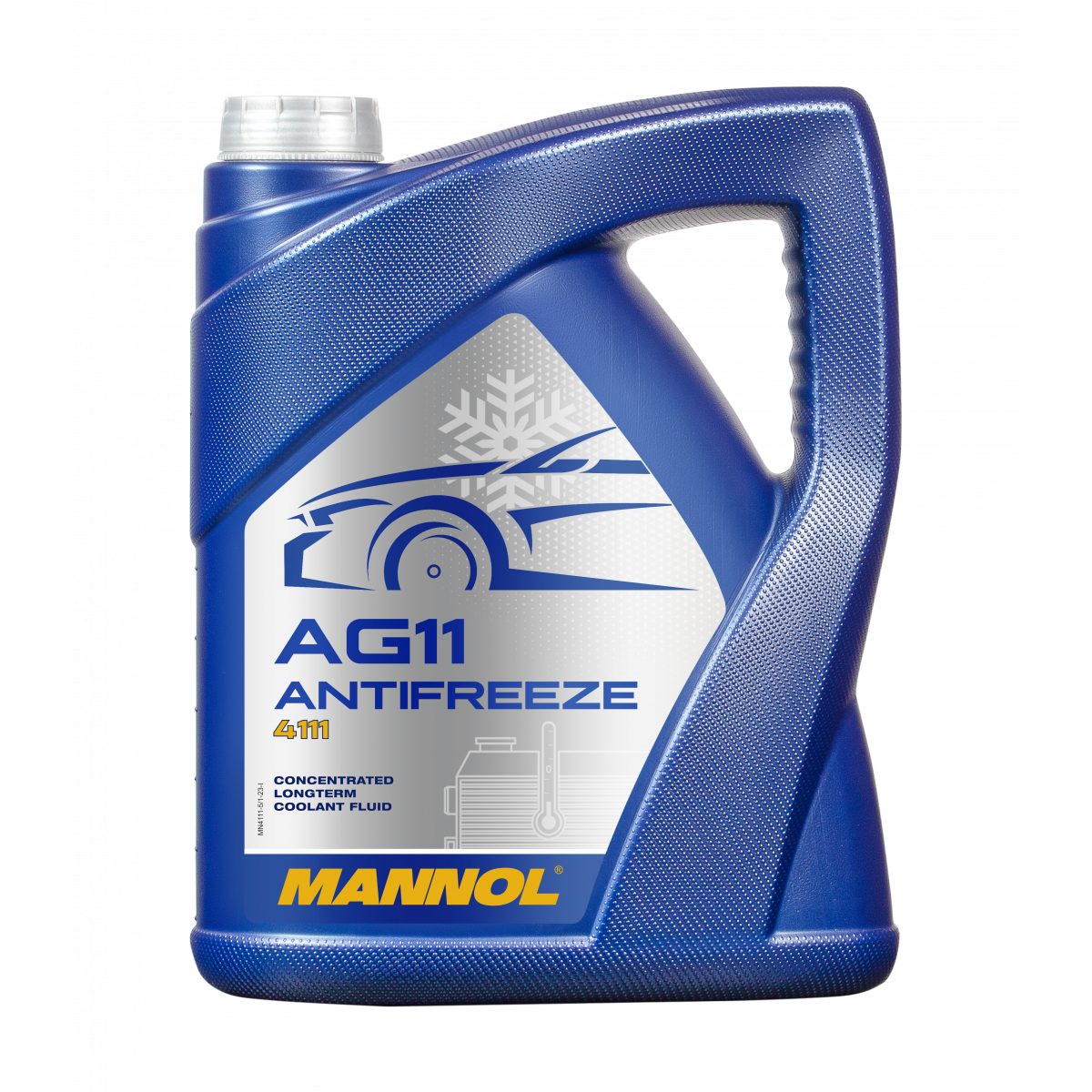 MANNOL Антифриз AG11 Longterm синий концентрат 5л