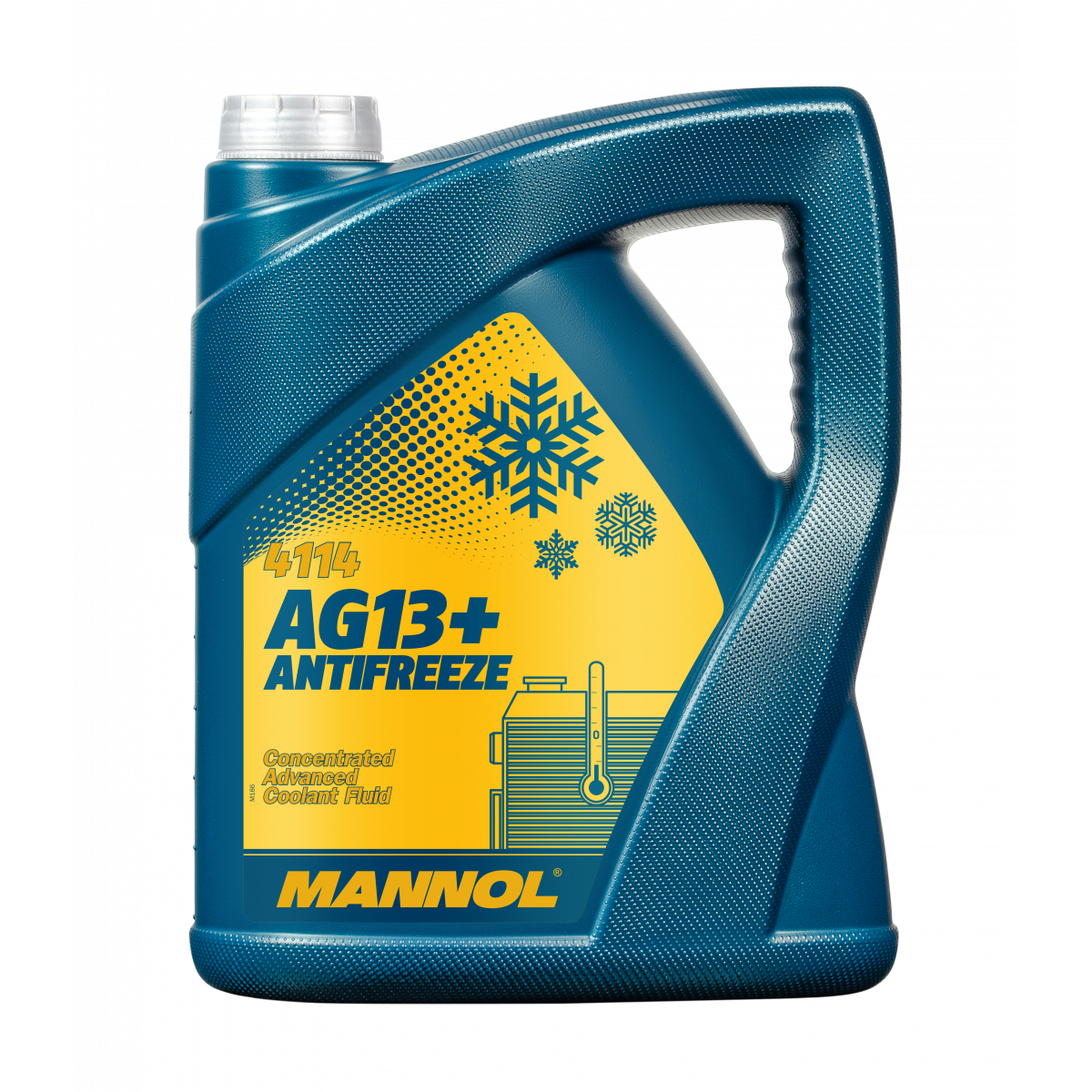 MANNOL Антифриз Advanced AG13+ желтый концентрат 5л