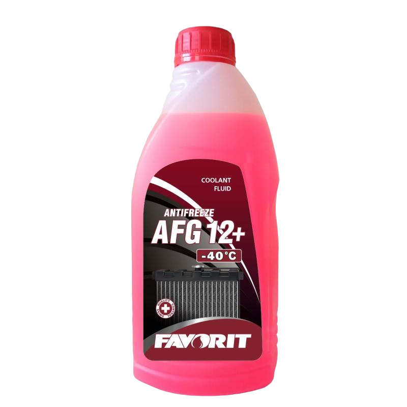 Антифриз Favorit Antifreeze (-40С) AFG12+, 1л