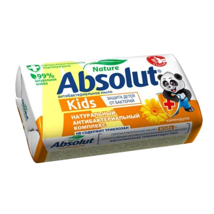 Мыло туалетное твердое “ABSOLUT” Kids календула 90г