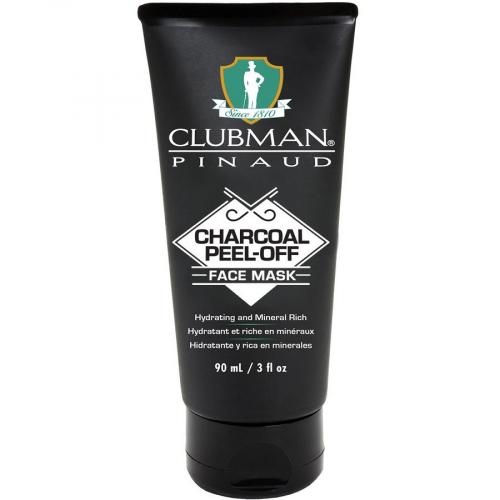 Clubman Очищающая черная маска для лица на основе угля Charcoal Peel-Off face Mask ,90мл