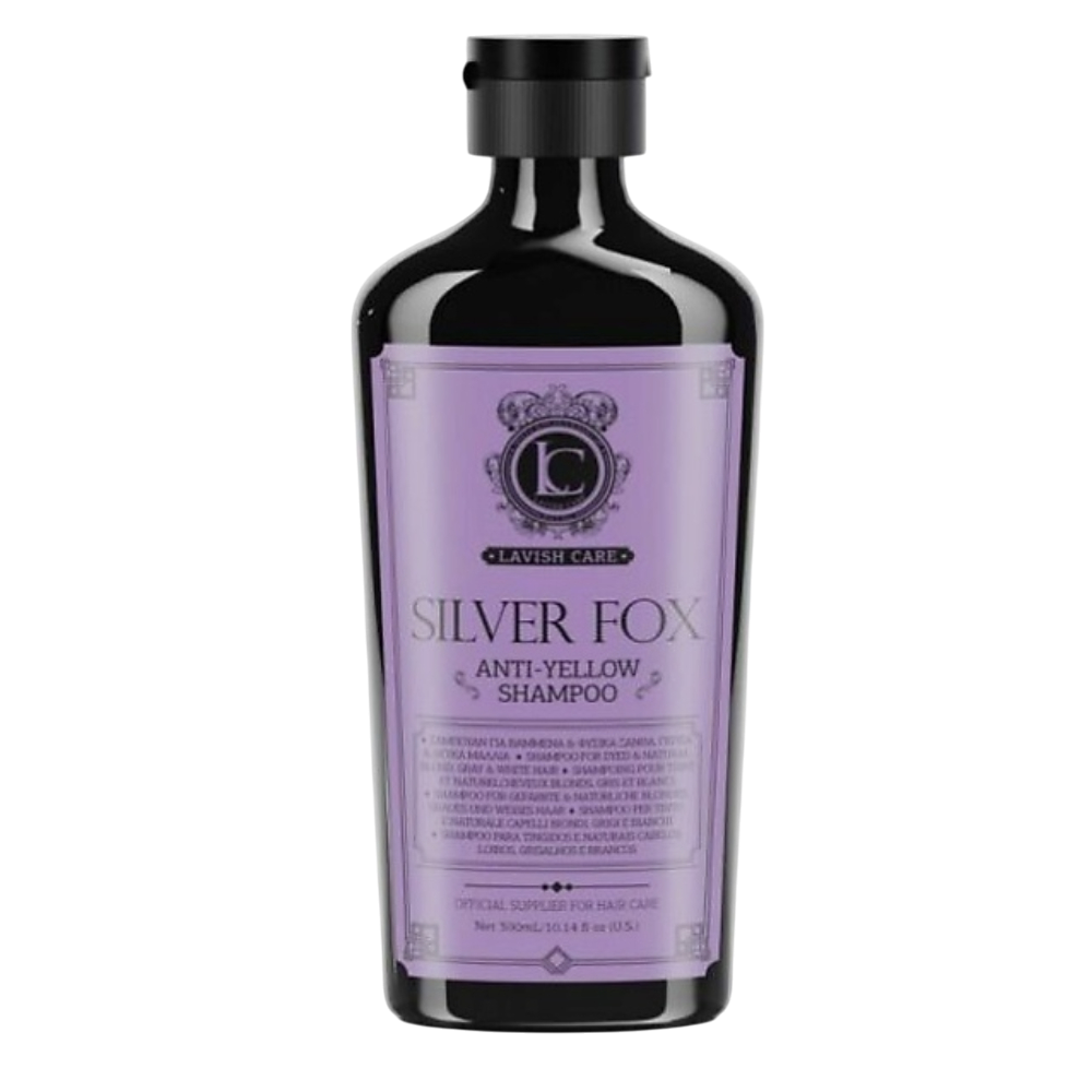 Lavish Care Шампунь для светлых и седых волос Silver Fox Anti Yellow Shampoo 300мл