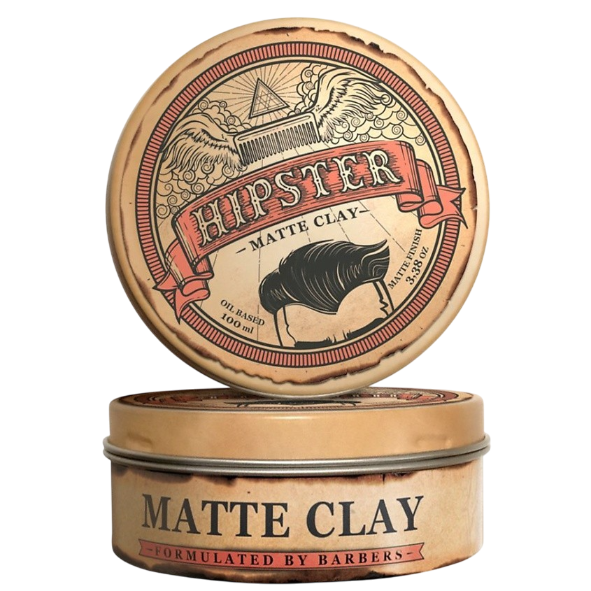 HIPSTER Глина сильной фиксации MATTE CLAY 100мл