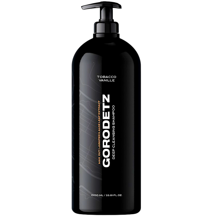 GORODETZ Шампунь глубокой очистки Deep cleansing shampoo Табак Ваниль 1000мл