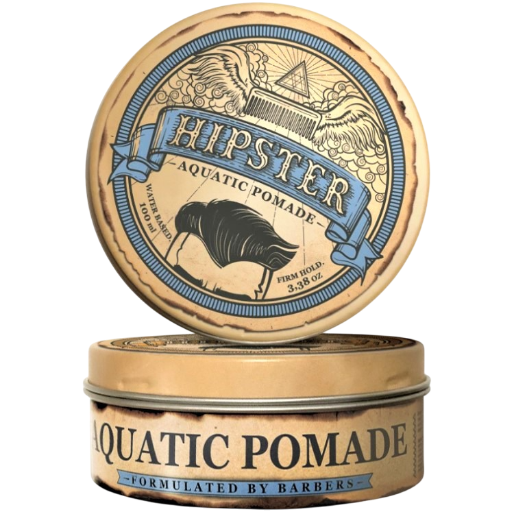 HIPSTER Помада классическая на водной основе средней фиксации AQUATIC POMADE 100мл