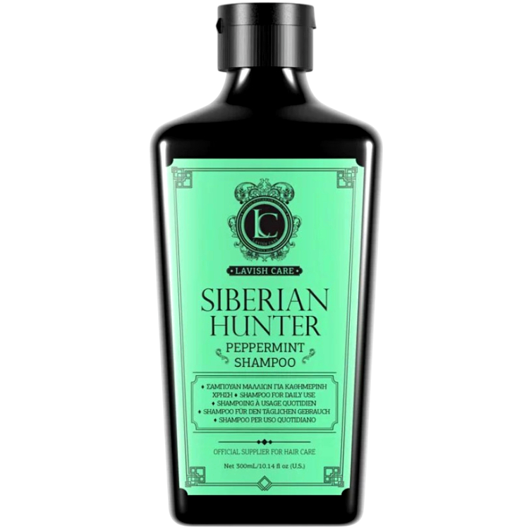 Lavish Care Шампунь для ежедневного использования Siberian Hunter Peppermint Shampoo 300мл