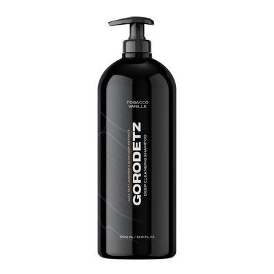 GORODETZ Шампунь глубокой очистки Deep cleansing shampoo Табак Ваниль 1000 мл