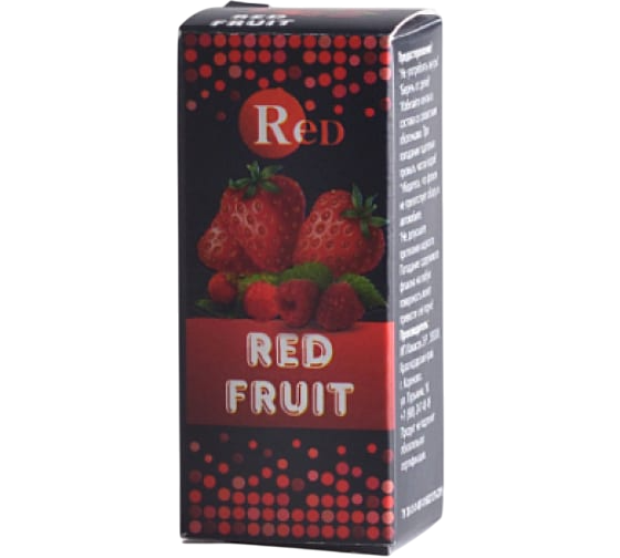 RED RED FRUIT Ароматизатор бочонок стекло с деревянной крышкой 5мл