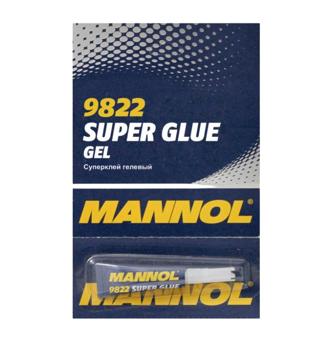 MANNOL 9822 GEL Super Glue Гелевый Суперклей 3г