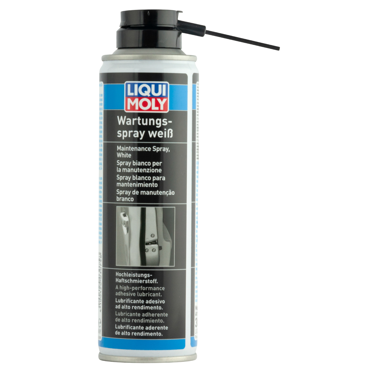 LIQUI MOLY Wartungs-Spray weiss Грязеотталкивающая белая смазка 250мл