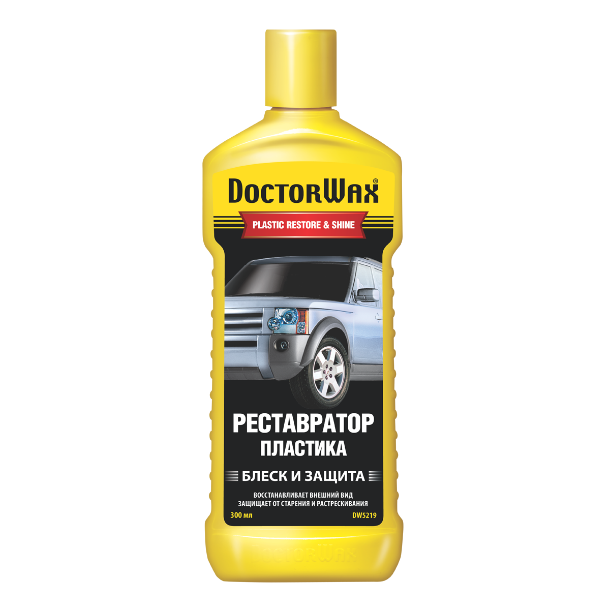 Doctor Wax Plastic Restore & Shine Реставратор пластика 300мл