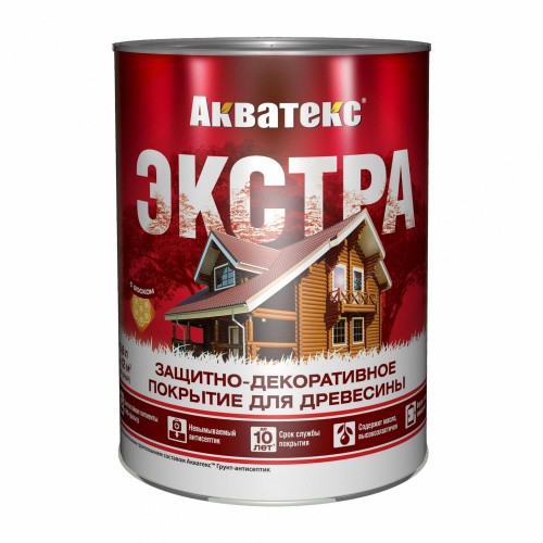 Акватекс-ЭКСТРА защит.текстур. состав тик 0,8л Рогнеда