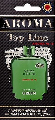 Ароматизатор спрей №15 Lacoste Green (муж) AROMA Top Line