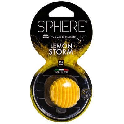 Ароматизатор на дефлектор SPHERE Lemon Storm (Лимон)