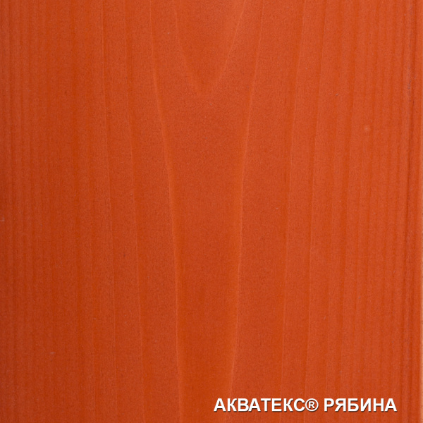 Акватекс Защитно-декоративное покрытие для древесины Рябина, Рогнеда 800мл