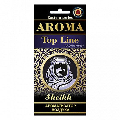 Ароматизатор подвесной №007 SHEIKH (восток) AROMA Top Line