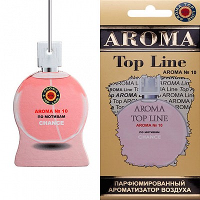 Ароматизатор подвесной №10 CHANEL CHANCE AROMA Top Line