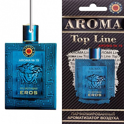 Ароматизатор подвесной №19 VERSACE EROS AROMA Top Line