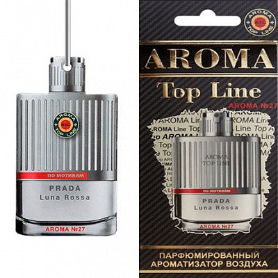 Ароматизатор подвесной №27 PRADA LUNA ROSSA AROMA Top Line