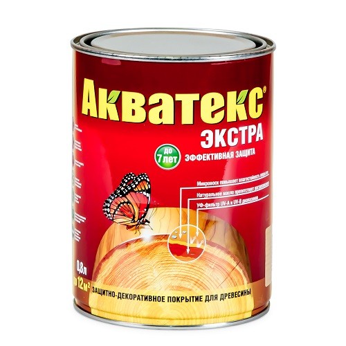 Акватекс-ЭКСТРА защит.текстур. состав шиповник 0,8л Рогнеда