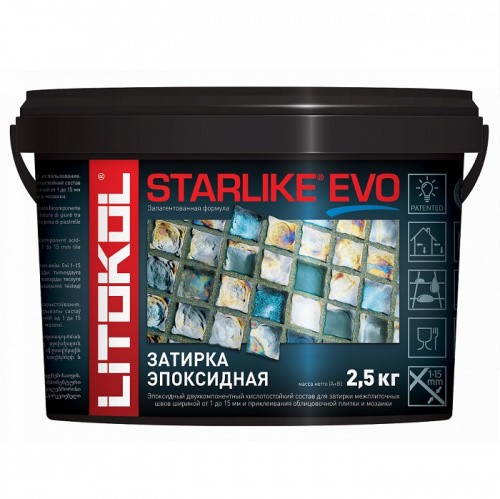 Затирка эпоксидная S.205 STARLIKE EVO TRAVERTINO 2,5 кг