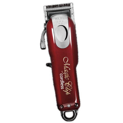 Wahl Mашинка для стрижки Hair clipper Magic Clip Cordless 5V red Бордовый