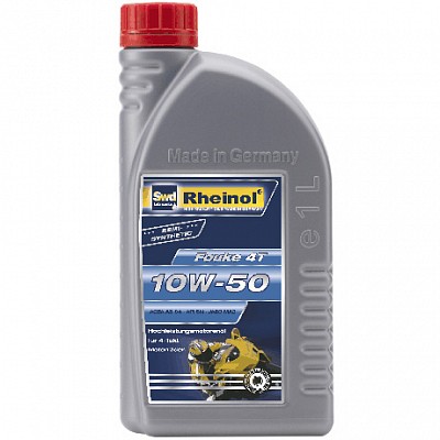 SWD Rheinol Масло мотоциклетное полусинтетическое Fouke 4T 10W-50 1л