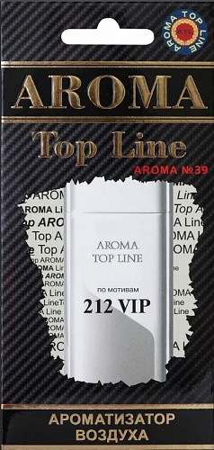 Ароматизатор спрей №39 Carolina Herera 212 VIP (муж) AROMA Top Line