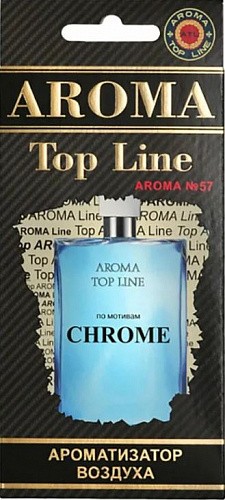 Ароматизатор подвесной №57 Azzaro CHROME AROMA Top Line