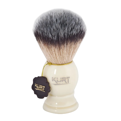 KURT К_10204S Помазок синтетическое волокно HI-BRUSH, ручка пластик молочного цвета