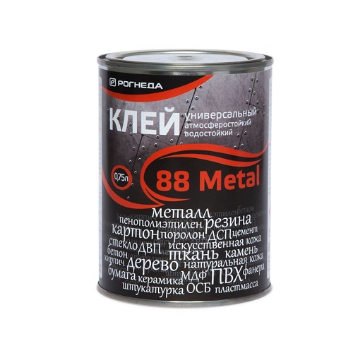 Клей 88-Metal универсальный водостойкий 0,75л, Рогнеда