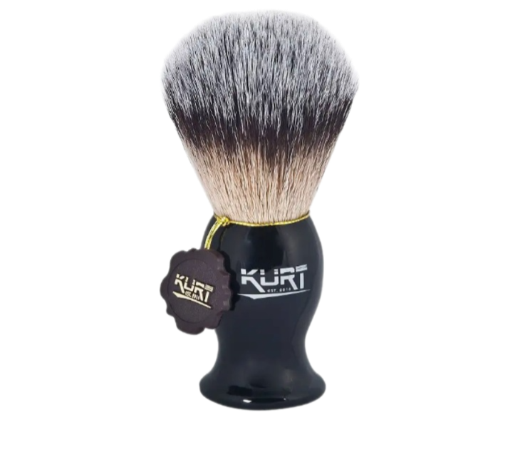 KURT K_10211S Помазок синтетическое волокно HI BRUSH, маленькая ручка пластик черного цвета