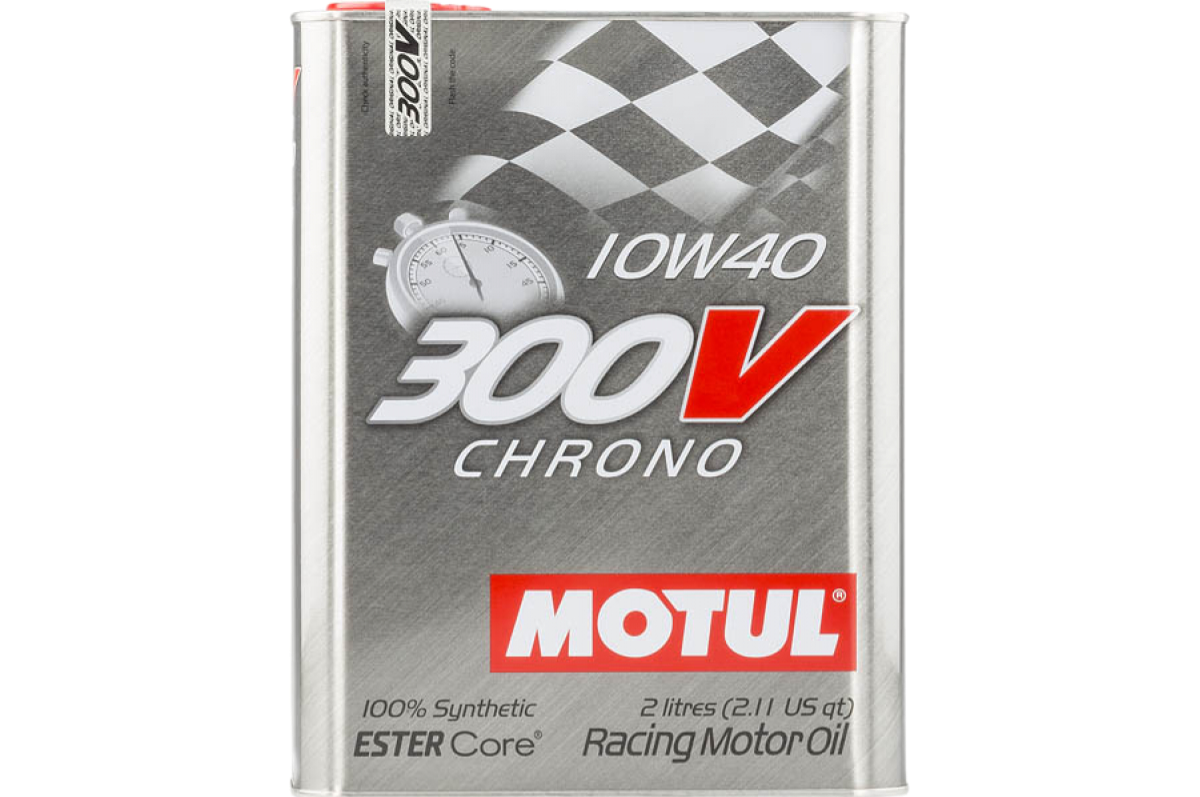 MOTUL 300V CHRONO 10W40 (2л) синтетическое моторное масло